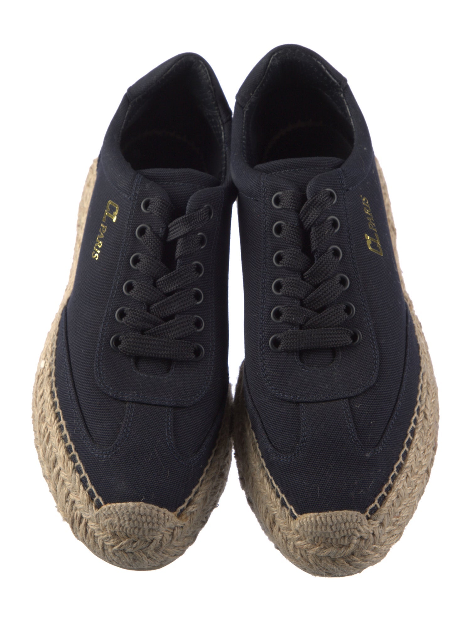 Christian Louboutin Canvas Espadrille Sneakers